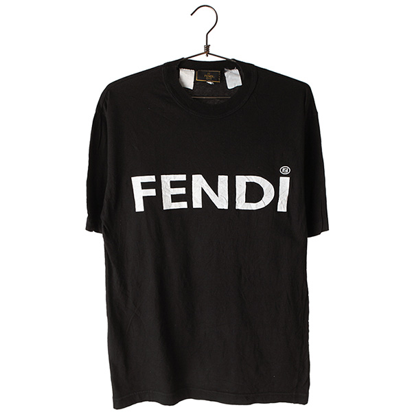 FENDI 펜디 라운드 티셔츠 / UNISEX  M 빈티지원