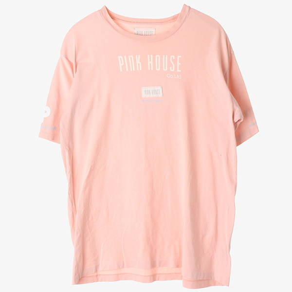 PINK HOUSE 핑크하우스 코튼 티셔츠 / WOMEN L 빈티지원