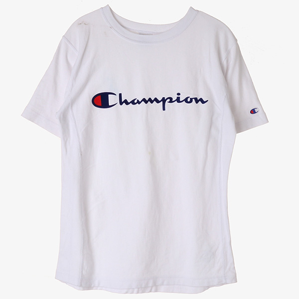 CHAMPION 챔피온 코튼 하프 티셔츠 / UNISEX L 빈티지원
