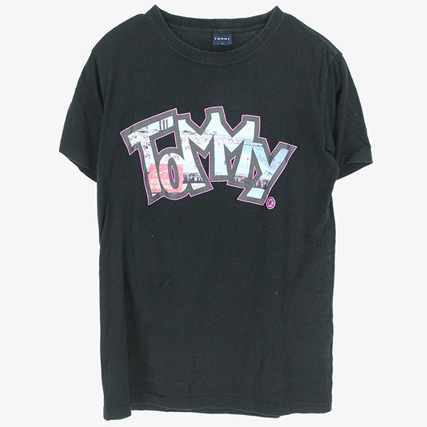 TOMMY HILFIGER 타미 프린팅 티셔츠 / WOMEN F 빈티지원