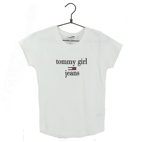 TOMMY JEANS 타미진스 코튼 티셔츠 / WOMEN F 빈티지원