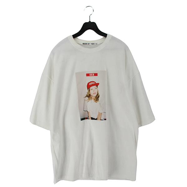 JPN 빈티지 코튼 티셔츠 / WOMEN F 빈티지원